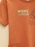 LC Waikiki Crew Neck Short Sleeve Winnie the Pooh Printed T-Shirt and Shorts 2-Piece Set